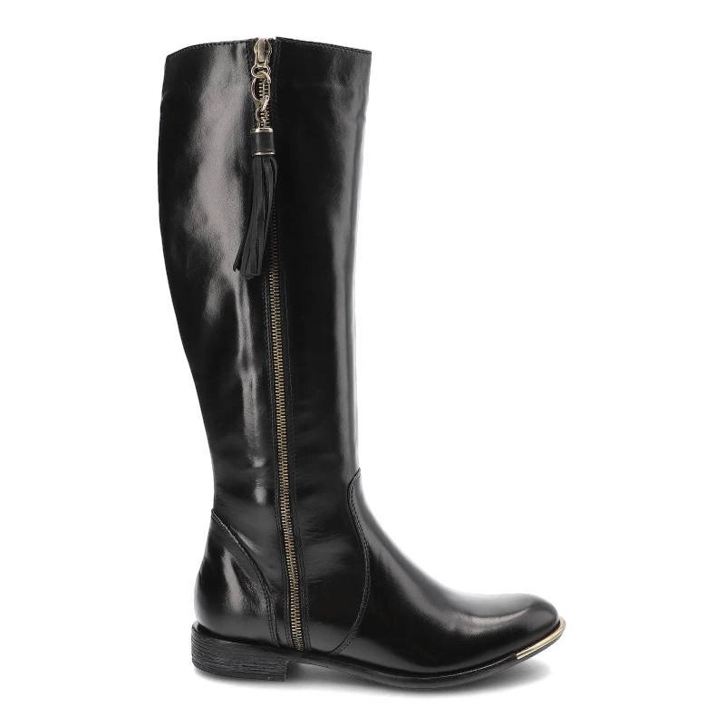 Čižmy Carinii - B1699_-B25-000-POL-507 Crust Nero