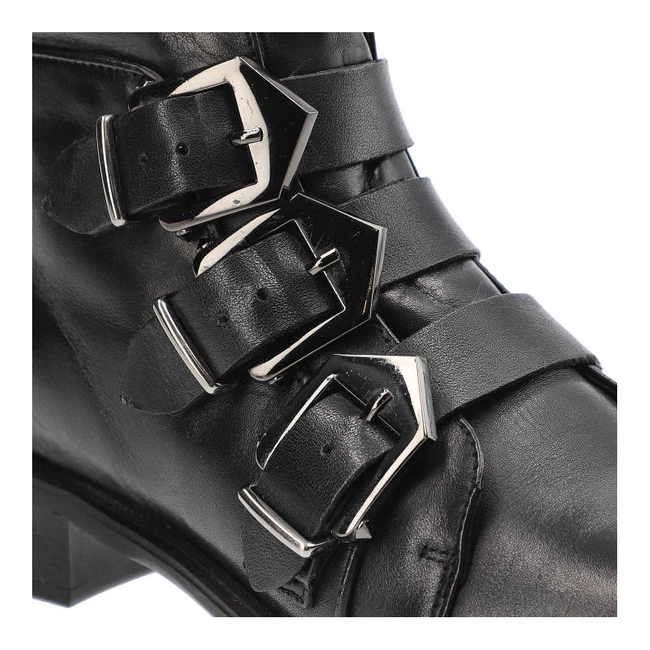 Členkové Topánky Carinii - B5202_E50-000-POL-C58 Czarny