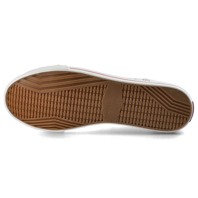 Plátenky Cross Jeans - DD1R4034 Biały