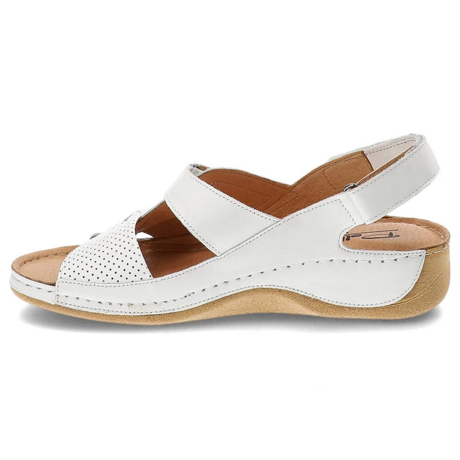 Sandále Pollonus - 5-0689-005 Biały