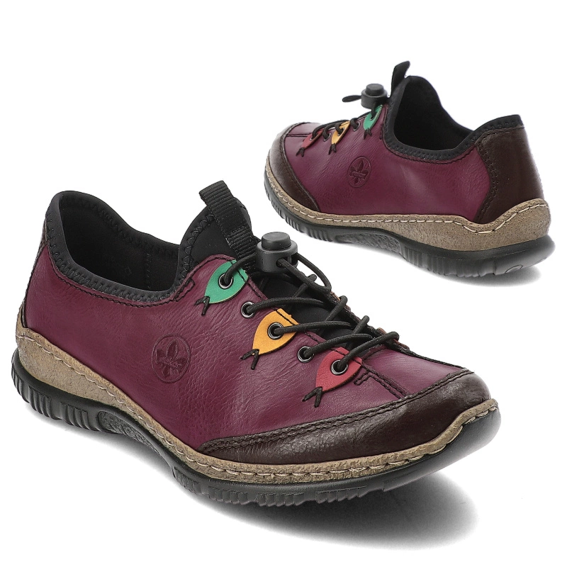 Poltopánky Rieker - N3271-30 Pink