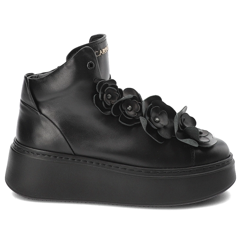 Tenisky Carinii - B9729_-E50-000-000-F69 Czarny