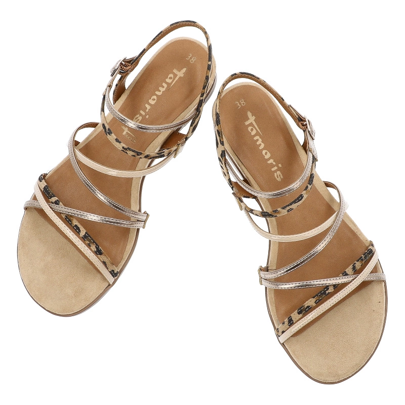 Sandále TAMARIS - 1-28103-42 445 Tan Comb