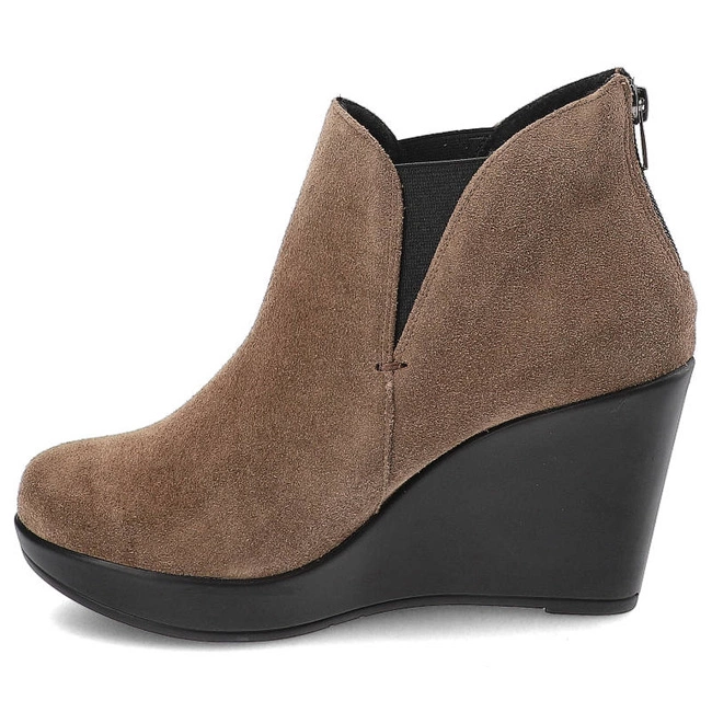 Členkové Topánky Karino - 0977/008-F Taupe/Welur