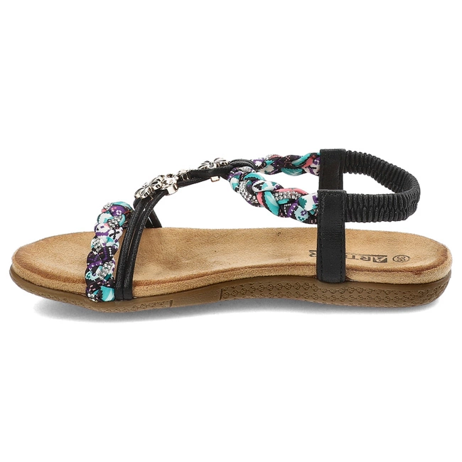 Sandále Artiker - 54C1331 Multi Czarny