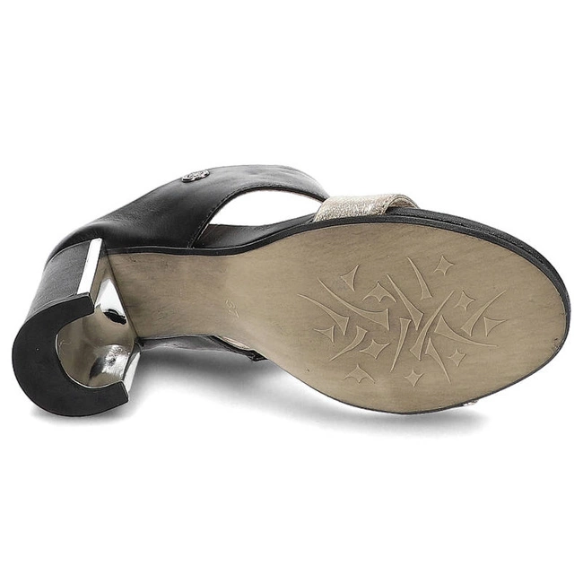 Šľapky Carinii - B2610_-C63-B77-000-949 Grid B Radice/ Crust Koza Czarna