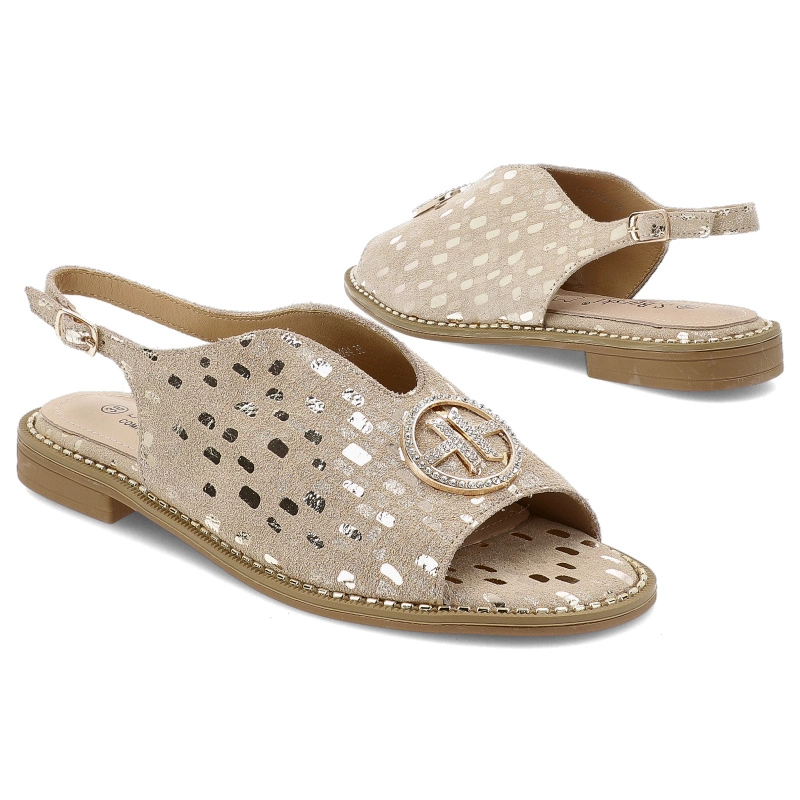 Sandále S.BARSKI - KV51-094 Lt.Gold