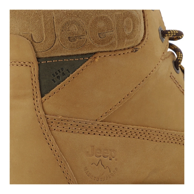Turistické Topánky JEEP - Willys Bold Nbk JM52003A 024 Tan Yellow
