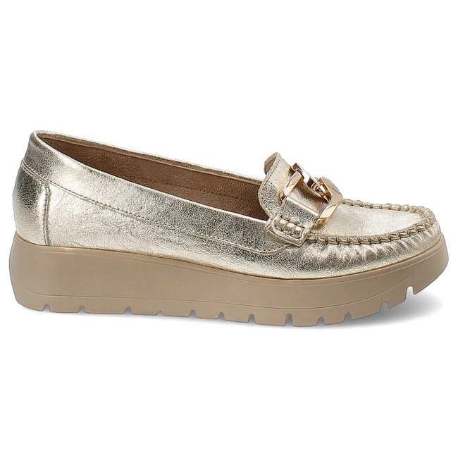 Mókazíny Armodo - 10141 Kryształ Złoto+Zł.