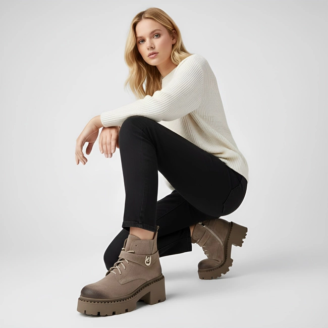 Členkové Topánky ARMODO - 60557 W.Fango+Zł