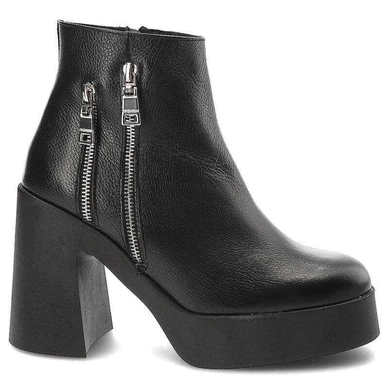 Členkové Topánky Armodo - 1762 Czarny Groch