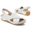 Sandále Pollonus - 5-1628-002 Avorio Perfo