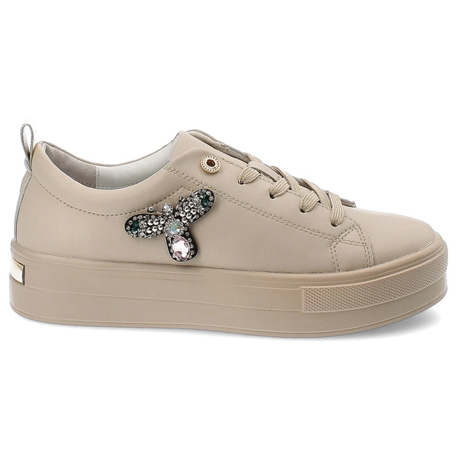 Tenisky Filippo - DP6042/24 BE Beżowy