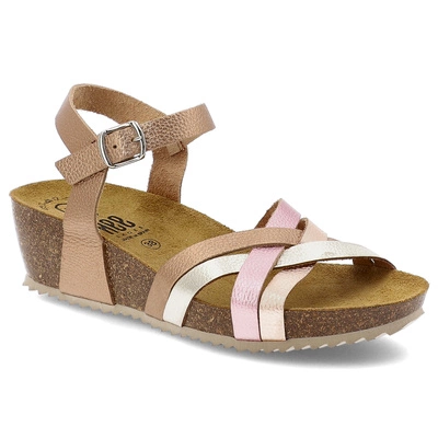 Sandále HEE - 25001 Vaquetilla Nu/Pi/Ca/T