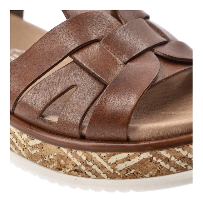 Sandále RIEKER - W0853-24 Brown