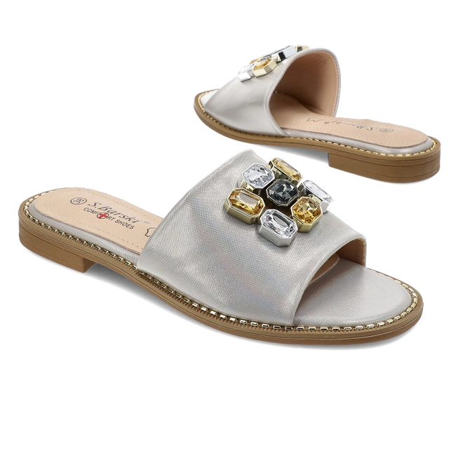 Šľapky S.Barski - KV27-031 Beige