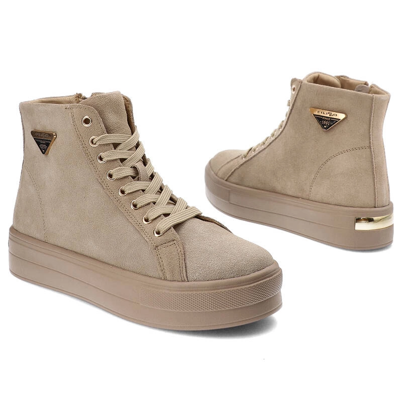 Tenisky Filippo - DBT4708/23 BE Beżowy