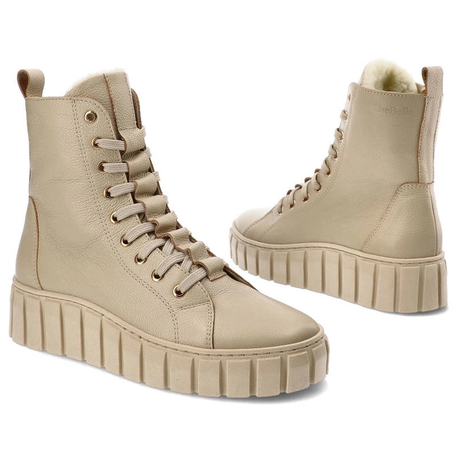 Členkové Topánky Chebello - 3056_-157-000-MIS-S239 Beżowy