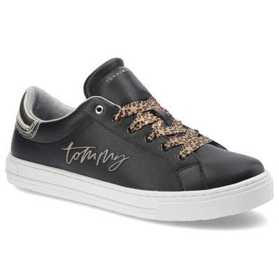 Tenisky Tommy Hilfiger - T3A4-31164-1242X208 Black/Platinum X208