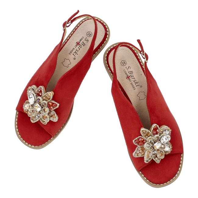 Sandále S.BARSKI - KV51-001 Red