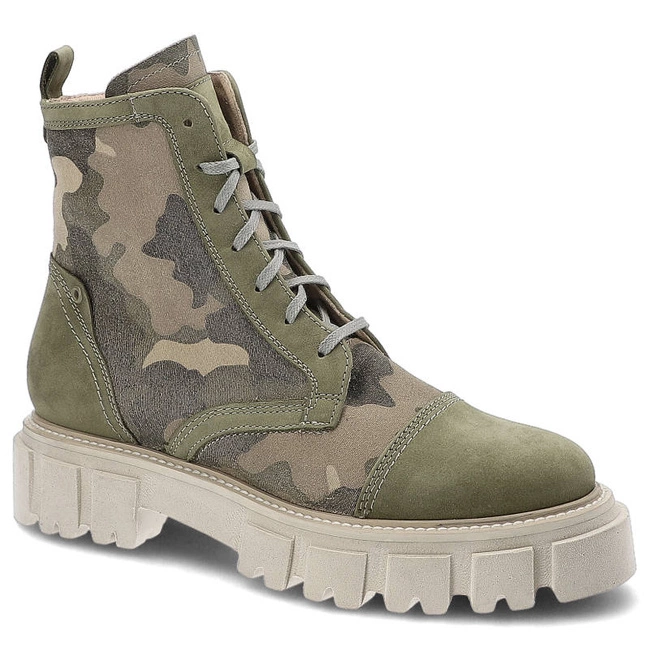 Členkové Topánky Simen - 5058A Moro Zieleń/Beż