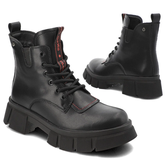 Členkové Topánky Filippo - DBT6508/24 BK Czarny