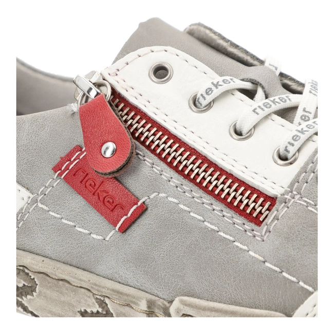 Poltopánky RIEKER - L0302-40 Grey Combination
