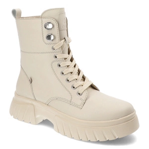 Členkové Topánky Rieker - W1870-60 Beige