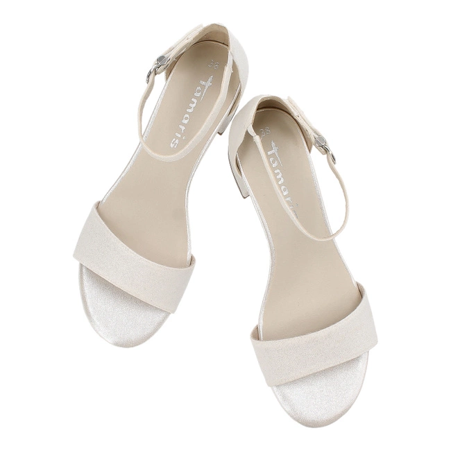 Sandále Tamaris - 1-28295-42 172 White Glam