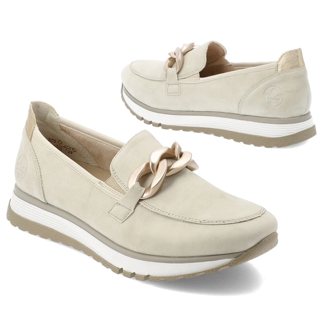Poltopánky RIEKER - 49051-60 Beige