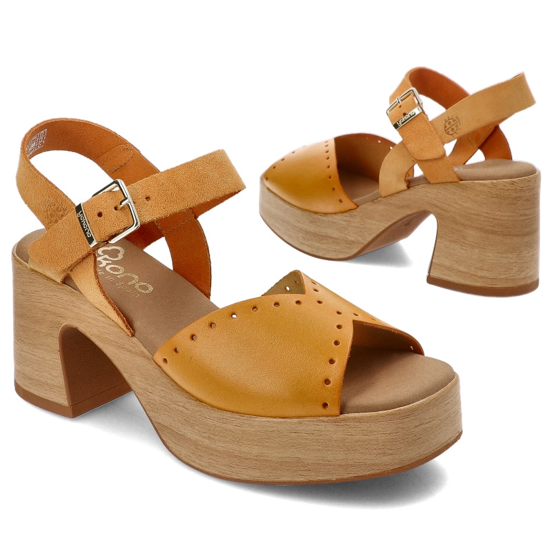 Sandále Yokono - Bonai-002 Vq Mango/Naranja