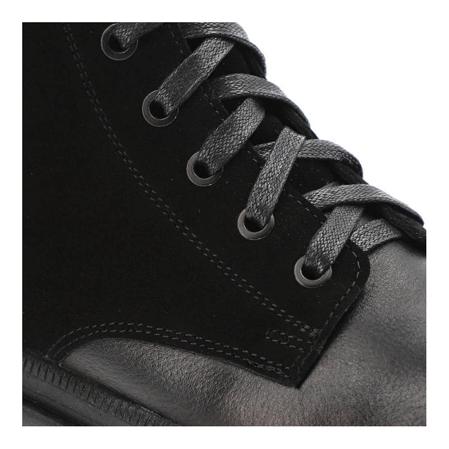 Členkové Topánky Pollonus - 5-1447-004 Czarny Verona+Welur