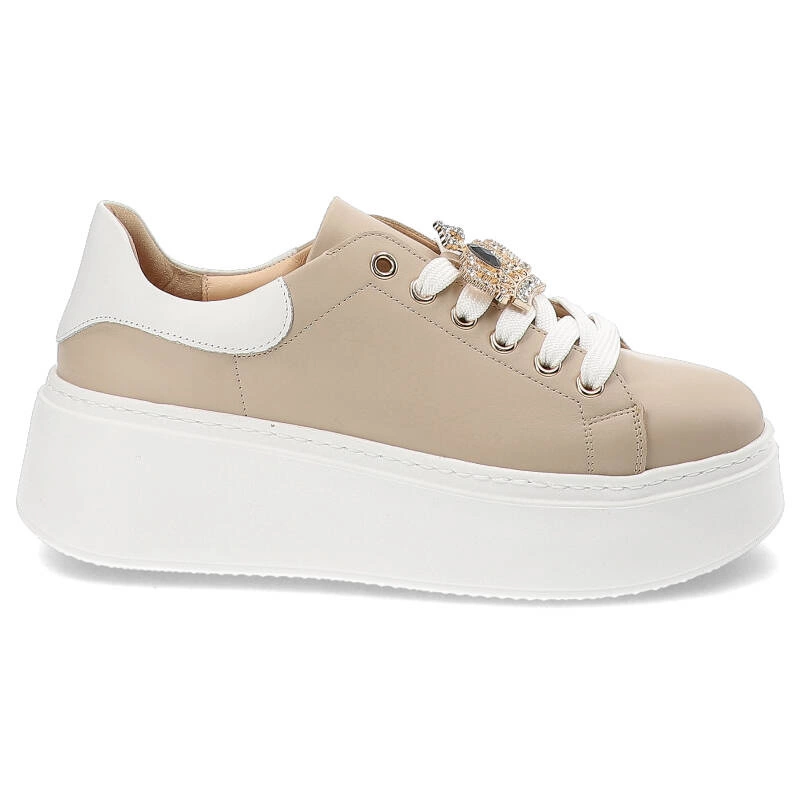 Tenisky Damiss - DS-791 Latte Lico/Białe Lico