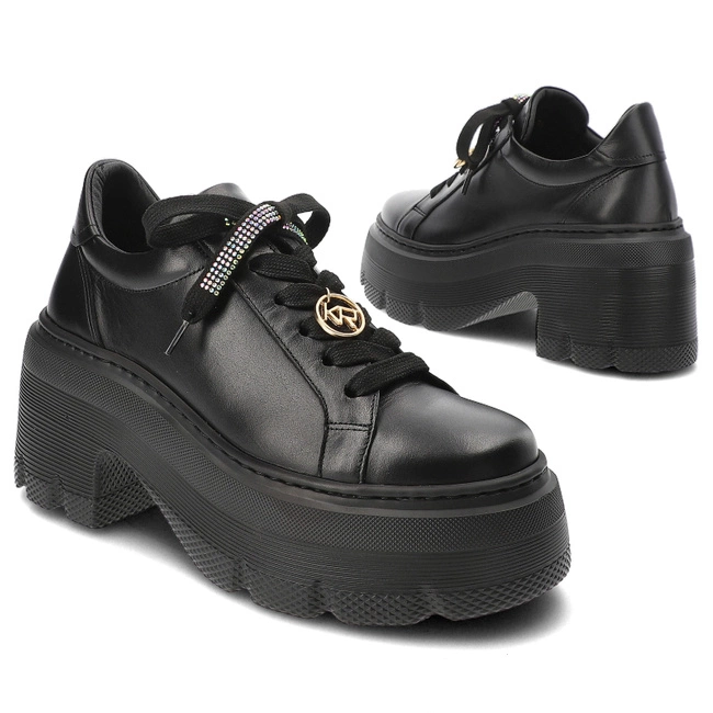 Poltopánky Karino - 5441/076-P Czarny/Lico