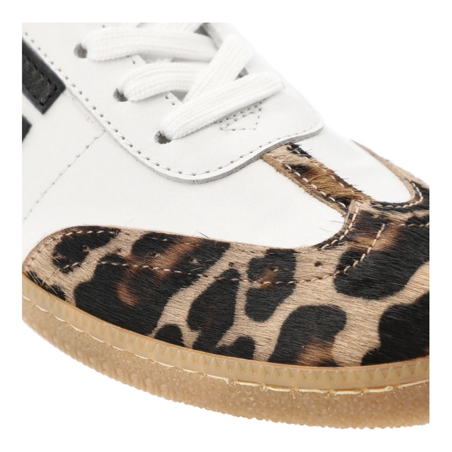 Tenisky CHEBELLO - 4640_-059-504-PSK-S376 Biały/Czarny/Panterka