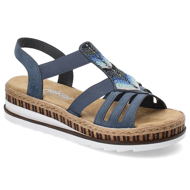 Sandále Rieker - V7909-12 Blue