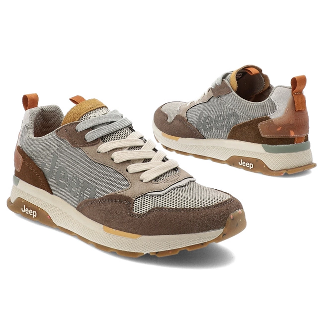 Tenisky JEEP - JM51060A 105 Sage