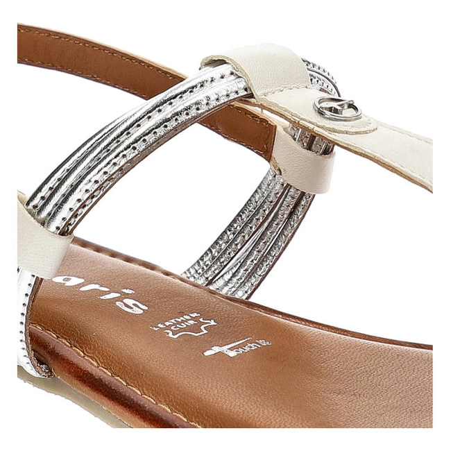 Sandále Tamaris - 1-28133-28 171 White/Silver