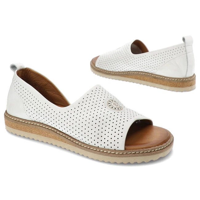 Sandále Artiker - 44C0689 Biały