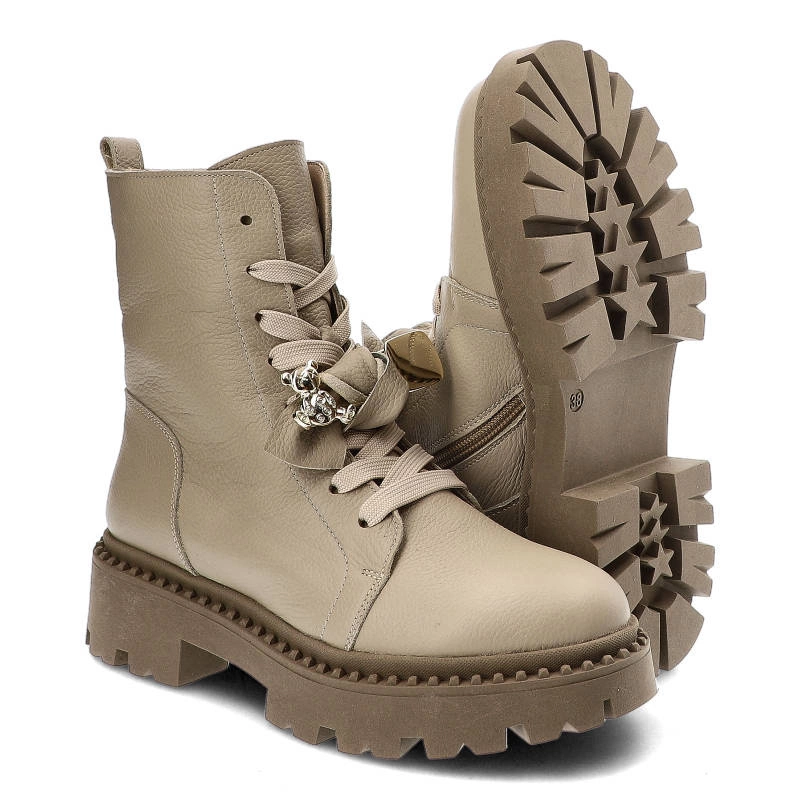 Členkové Topánky Karino - 4785/001-F Beż/Lico