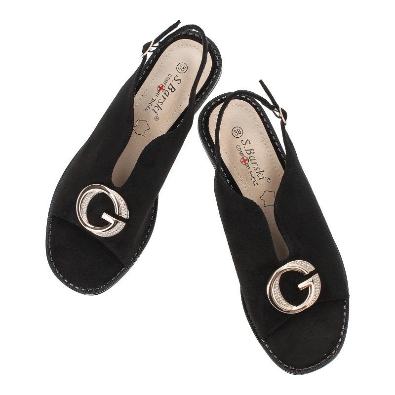 Sandále S.Barski - KV27-058 Black