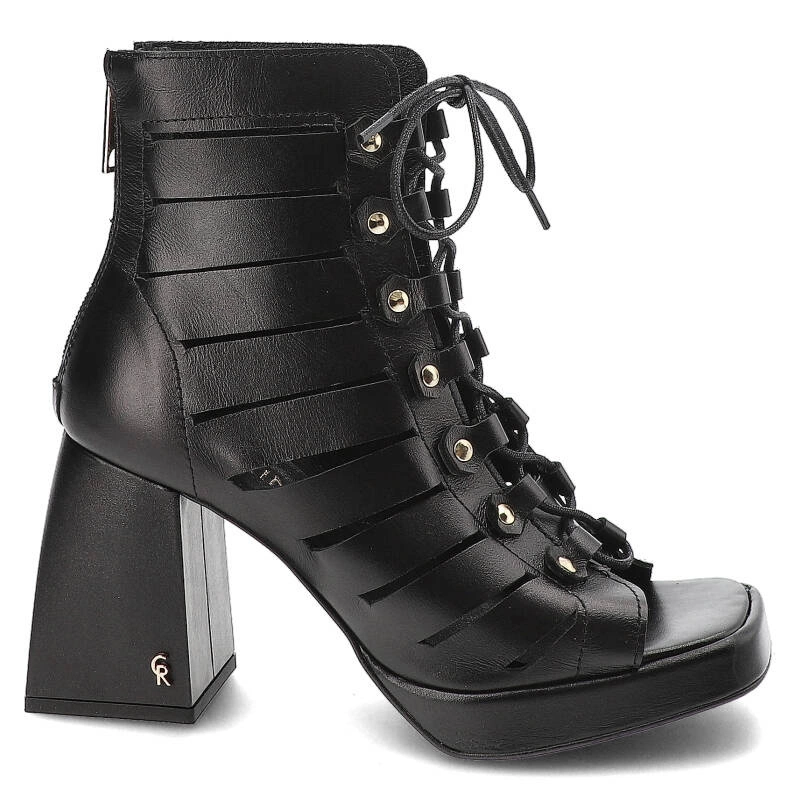 Členkové Topánky Carinii - B9548_-E50_-000-000-E95 Czarny