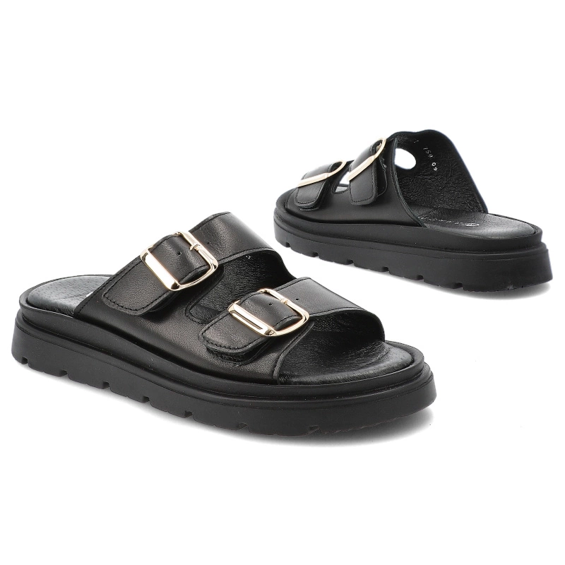 Šľapky ARMODO - 5-1750-009 Czarny Lico