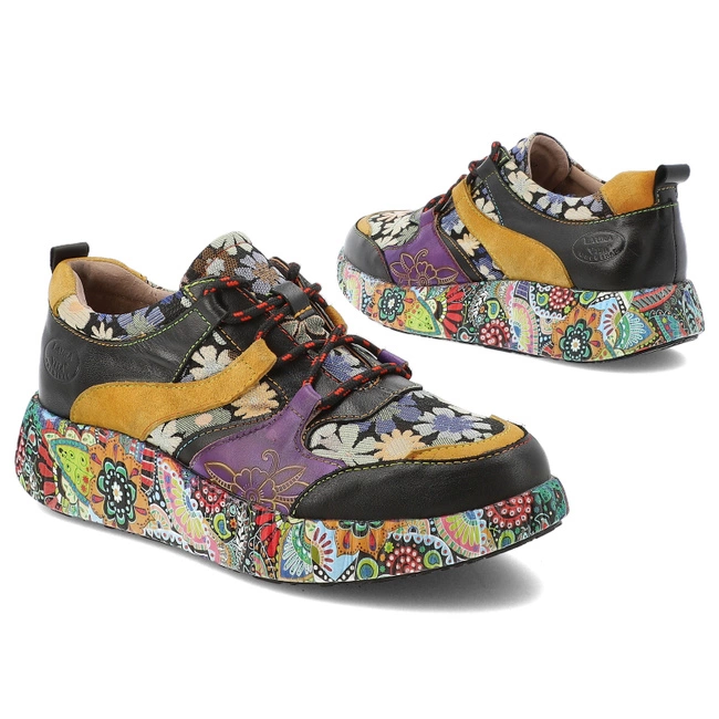 Tenisky LAURA VITA - Nikito 73 SL26803-73 Noir