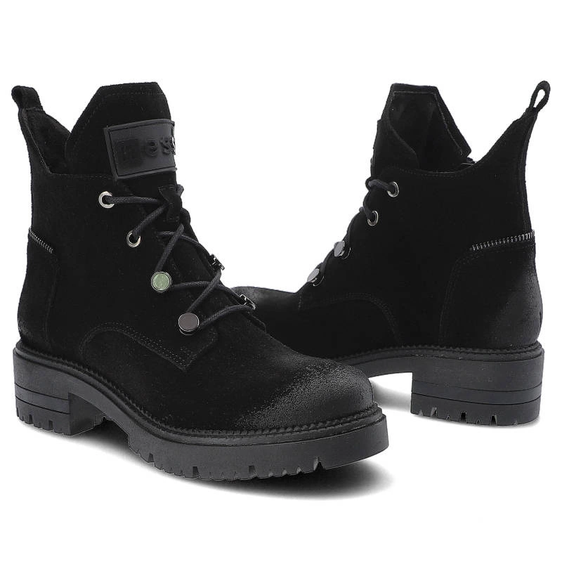 Členkové Topánky Nessi - 20748 Czarny W