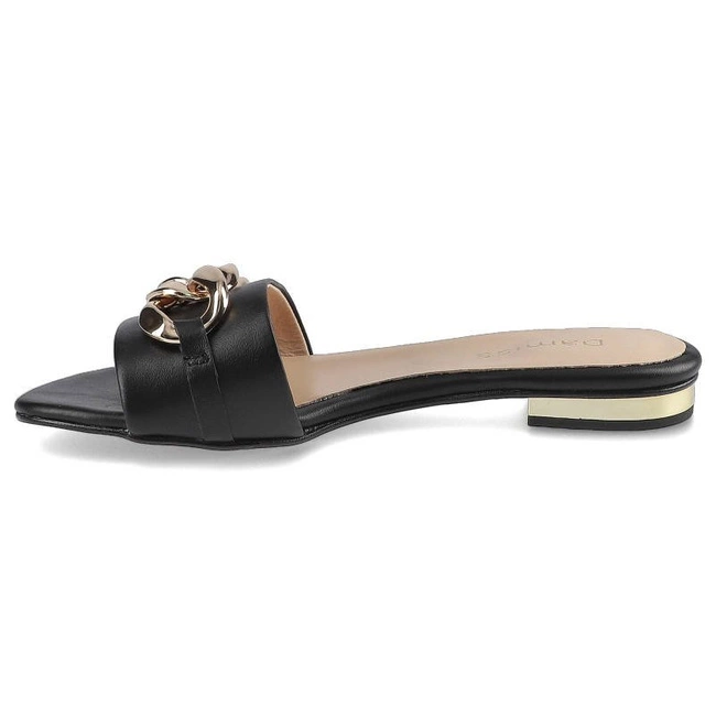 Šľapky Damiss - DS-518 Czarne Lico