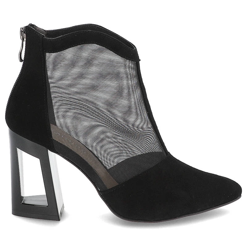 Členkové Topánky Damiss - DS-595/8 Czarny Zamsz