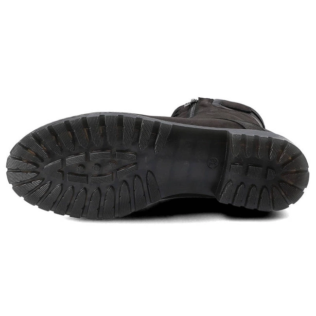 Členkové Topánky Simen - 08237 S04/Czarny