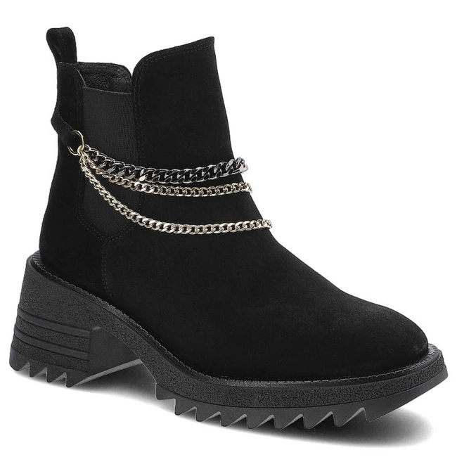 Členkové Topánky Karino - 3947/003-P Czarny