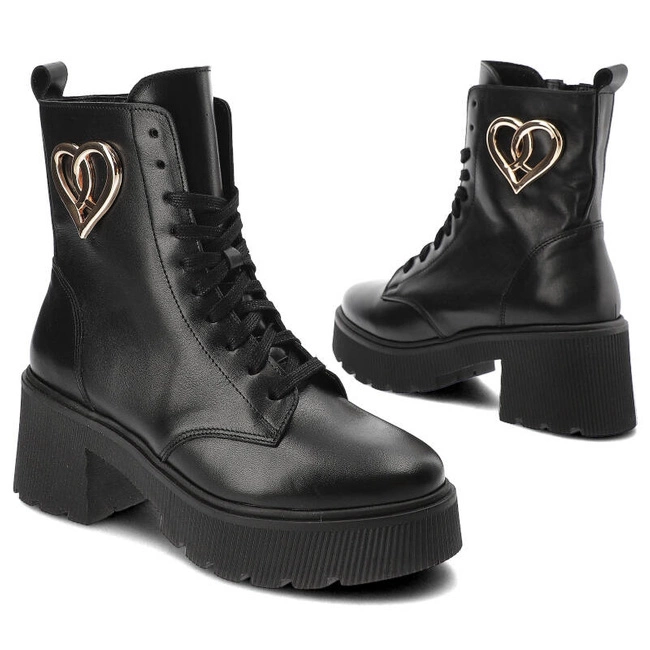 Členkové Topánky Armodo - 05143 Czarny